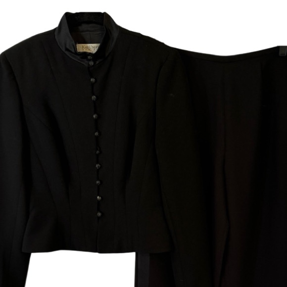 KAY UNGER Black Pantsuit - Picture 8 of 10